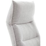 Relaxfauteuil Livo handmatig verstelbaar Mito ash grey
