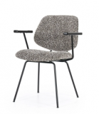 Armstoel Jonte taupe