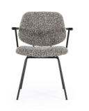 Armstoel Jonte taupe