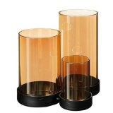Kaarsenhouder Orselina goud 3 glazen
