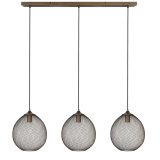 Hanglamp Maroggia 3 lampen copper brown