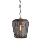 Hanglamp Barzio mat zwart Ø31