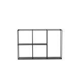 Wandrek Vizzana 111 cm zwart