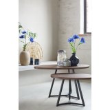 Salontafel Locarnio set van 2 dark mango