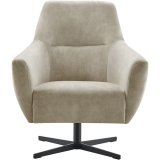Draaifauteuil Gudo stof adore clay