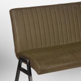 Eetkamerbank Matz army green, 145 cm