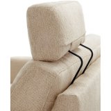 2,5 zitsbank Moscato HR-schuim, beige