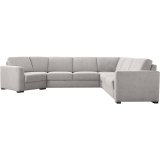 Hoekbank Muscolo HR, Mito grijs