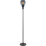 Vloerlamp Felinio smoke glas 1-lichts
