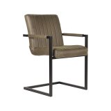 Eetkamerstoel Milo army green
