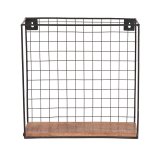 Wandrek Firm rough mangohout, 40x15x40 cm