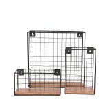 Wandrek Firm rough mangohout, 40x15x40 cm