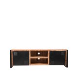 Tv-meubel Brussels rough mangohout, 160x45x50 cm
