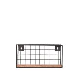 Wandrek Firm rough mangohout, 30x15x15 cm