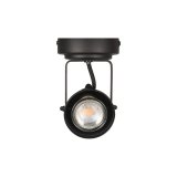 Led Spot Max (1-lichts) zwart metaal, 9x9x13 cm