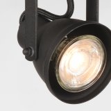 Led Spot Max (1-lichts) zwart metaal, 9x9x13 cm