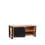 Tv-meubel Brussels rough mangohout, 115x45x50 cm