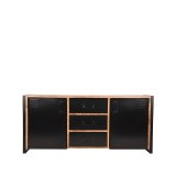 Dressoir Brussels rough mangohout, 190x45x85 cm