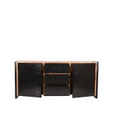 Dressoir Brussels rough mangohout, 190x45x85 cm