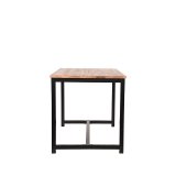Bartafel Ghent rough mangohout, 160x90 cm