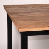 Bartafel Ghent rough mangohout, 160x90 cm