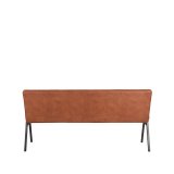 Eetkamerbank Matz cognac, 175 cm