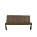 Eetkamerbank Matz army green, 145 cm