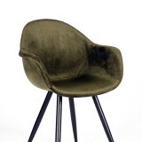 Eetkamerstoel Forli army green