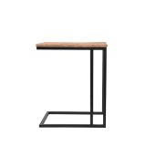 Laptoptafel Move rough mangohout, 50x35x62 cm
