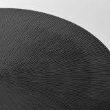 Salontafel Nobby zwart metaal, 50 cm