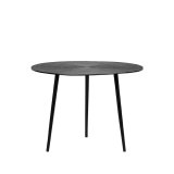 Salontafel Nobby zwart metaal, 60 cm