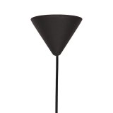 Hanglamp Twist grijs vlas, 55x145 cm