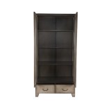 Hoge kast Fence vintage metaal, 90x50x185 cm