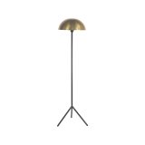 Vloerlamp Globe antiek goud metaal, 39x152 cm