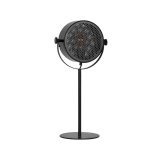Tafellamp Muse zwart metaal, 20x20x60 cm