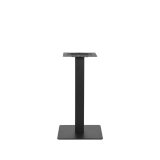 Restauranttafel Poot zwart metaal, 40 x 40 cm