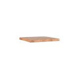 Restauranttafel Blad rough mangohout, 70x70 cm