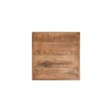 Restauranttafel Blad rough mangohout, 70x70 cm