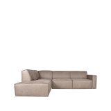 Hoekbank Kay schuim zitting taupe