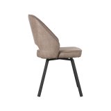 Eetstoel Lewis taupe