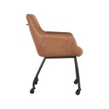 Armstoel Lenny Cognac