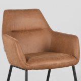 Armstoel Lenny Cognac