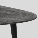 Salontafel set Rock zwart, 110x64 cm