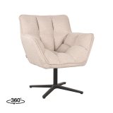 Fauteuil Ian Bouclé Naturel
