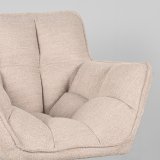 Fauteuil Ian Bouclé Naturel