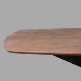 Eettafel Zane deens ovaal mangohout 220x100 cm