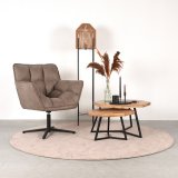 Salontafel set Figure rough, 70x70x40 cm
