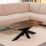 Salontafel Zane deens ovaal mangohout 