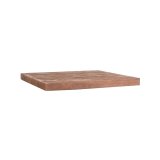 Tafelblad 70x70 Mangohout Espresso