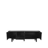 Dressoir Cali zwart eiken